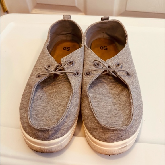SO Womans  Gray Casual Shoes - Picture 1 of 3